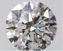 GIA certified loose diamond 0.30ct, E colour, VVS1 clarity