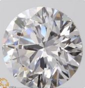 GIA certified loose diamond 1.53ct, F colour, VS2 clarity