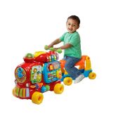 (R1I) Toys. 2 Items. 1 X Vtech Baby Push & Ride Alphabet Train & 1 X Peppa Pig Peppa's Cook N Camp S