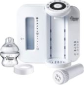 (R15G) Baby. 2 Items. 1 X Tommee Tippee Closer To Nature Perfect Prep Machine White & 1 X Tommee