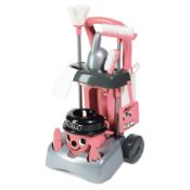 (R1I) Toys. 4 Casdon Items. 1 X Hetty Deluxe Cleaning Trolley, 1 X Henry Deluxe Cleaning Trolley, 1