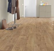(R2N) DIY. Approx. 1.99 m2 Egger Home Laminate Flooring Natural Creston Oak, Approx. 1.5 m2 Egger H