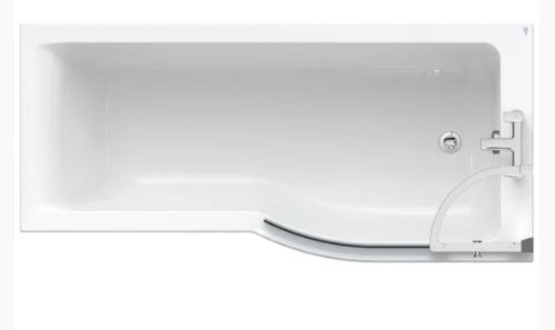 Ideal Standard Concept Air Shower Bath RH 1700x700x800mm - Image 4 of 8