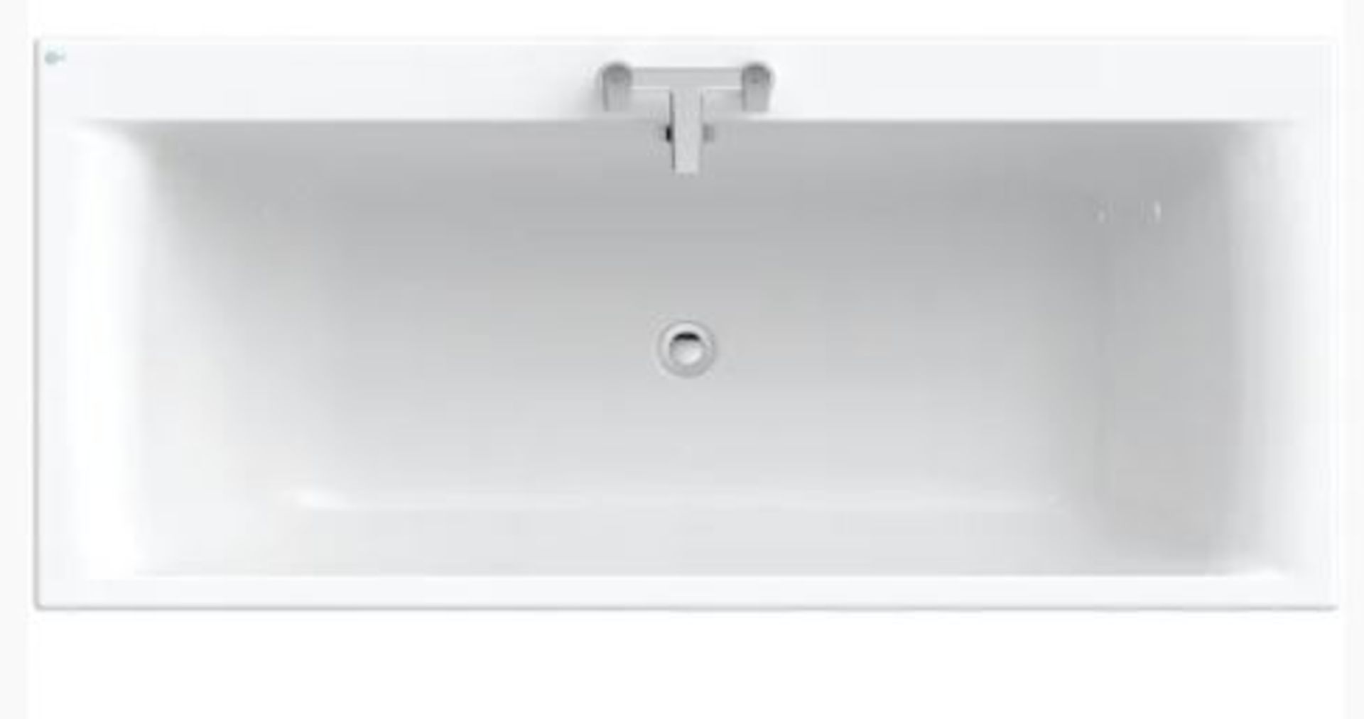 1 X Is Concept 170x75cm Double Ended Rect Bath – No Tapholes (e735801) RRP £400 - Image 3 of 5