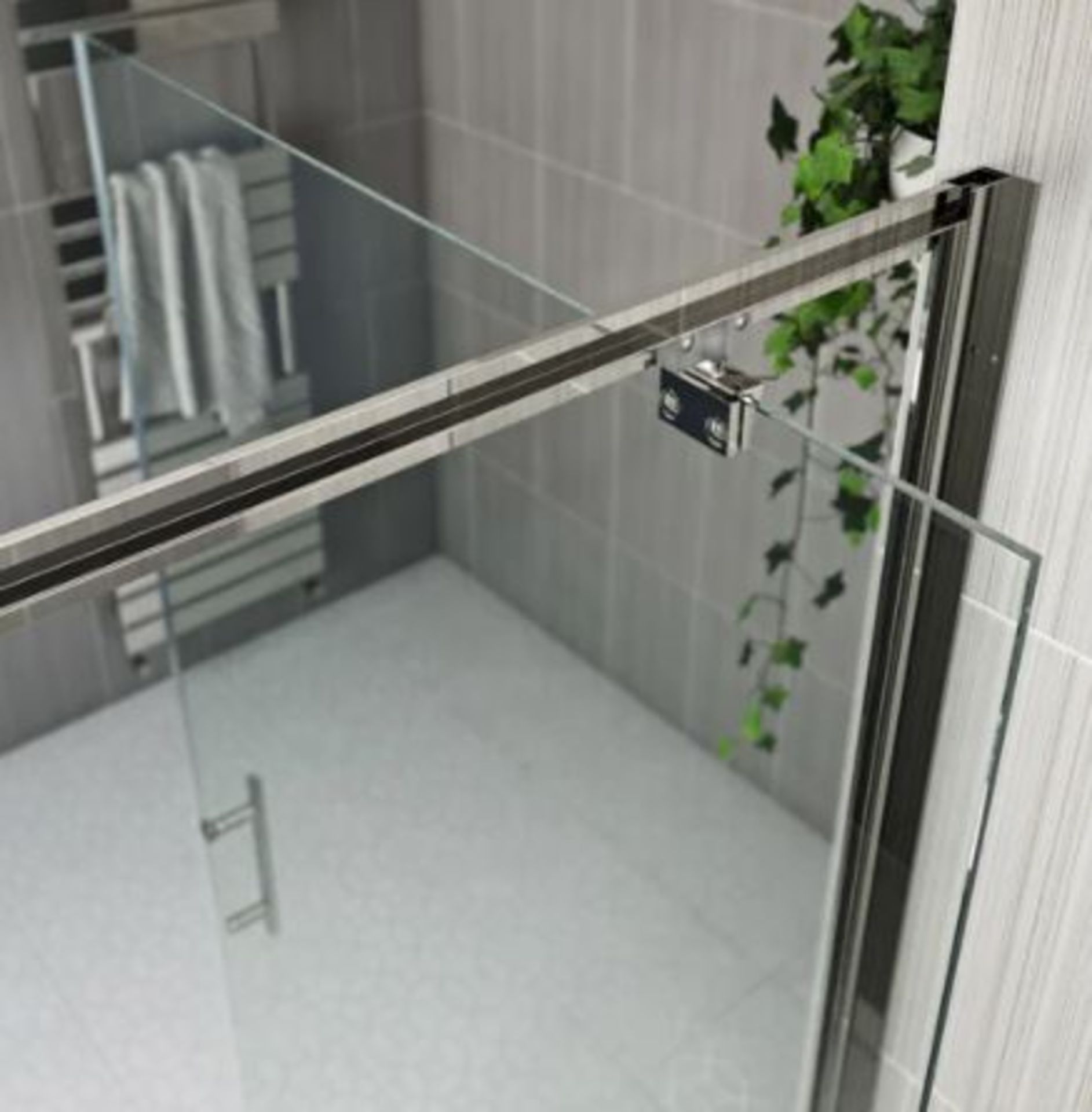 5 Items. 1 X Orchard 6mm Sliding Door 1200mm (bsd1204) RRP £165, 1 X Orchard 6mm Sliding Door 1000 - Image 9 of 13