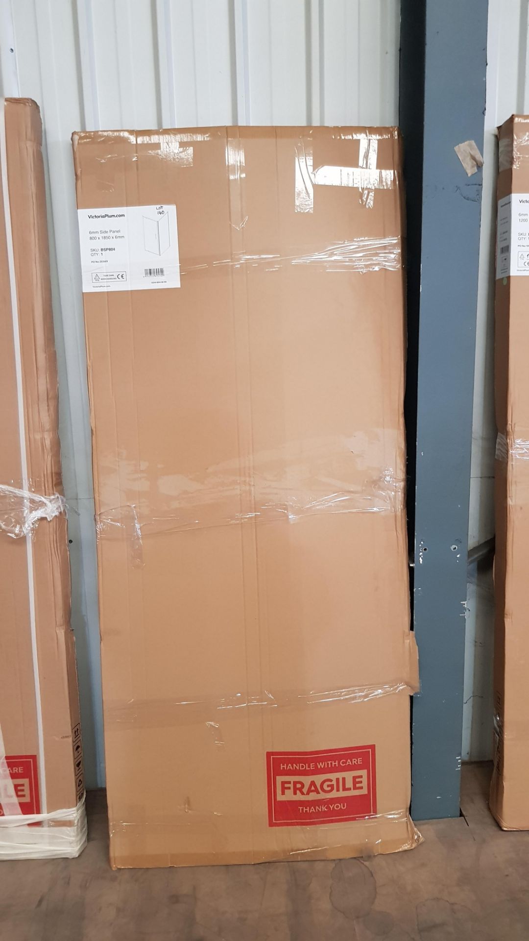 800x1850mm Shower Side Panel (BSP804) - Image 2 of 2