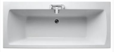 1700x750mm Double Ended Square Bath (Damaged – Light Hairline Crack)