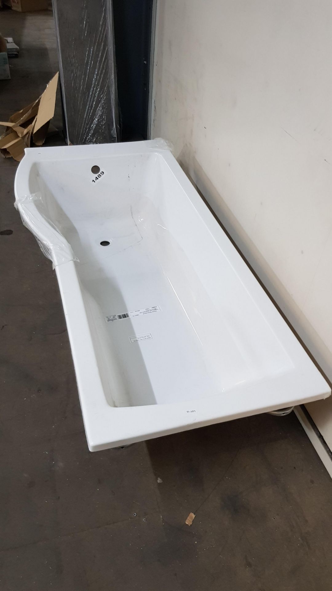 Ideal Standard Tempo Arc P Shaped LH Shower Bath With Side Panel 1700x700x800mm (1309201130) - Image 3 of 7