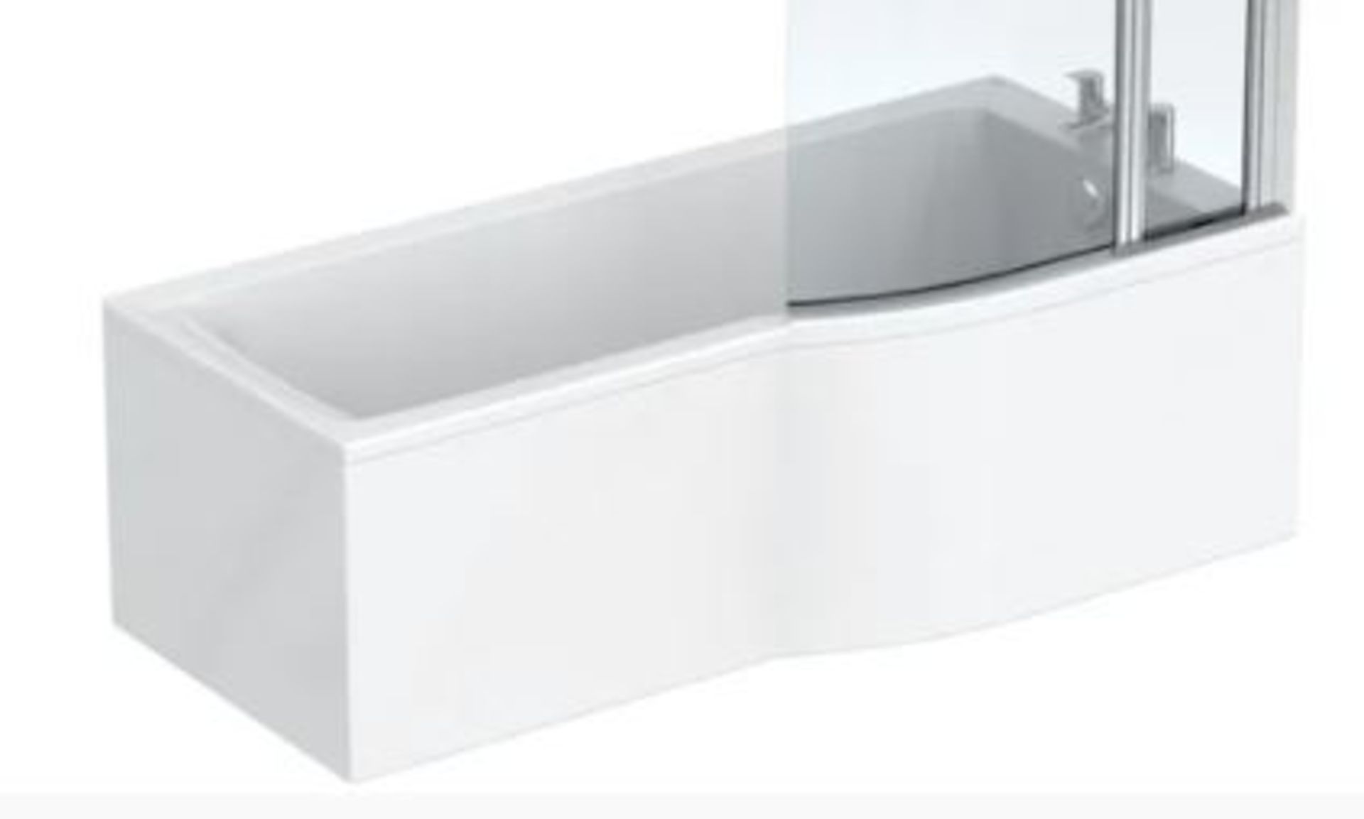 4 Items. 1 X 900 X 900 Slimline Tray (tr03) RRP £119, 1 X Single Ended Square Edge Bath (1800 X 80 - Image 3 of 7