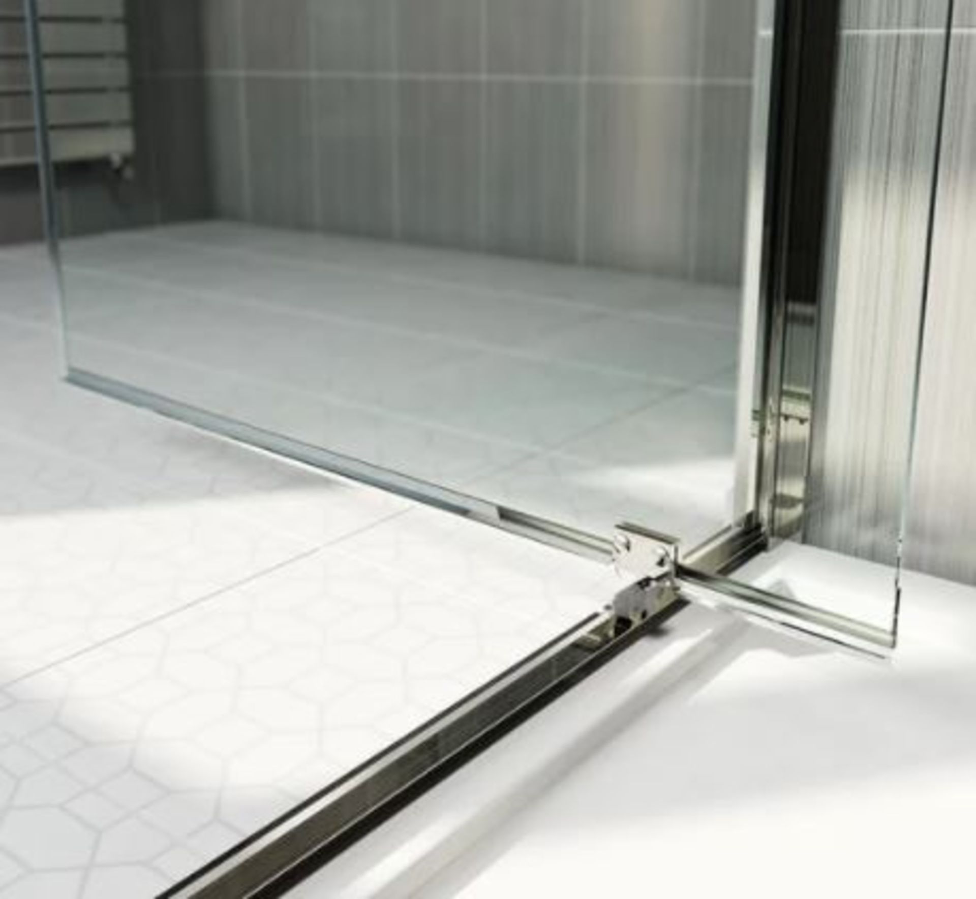 5 Items. 1 X Orchard 6mm Sliding Door 1200mm (bsd1204) RRP £165, 1 X Orchard 6mm Sliding Door 1000 - Image 10 of 13