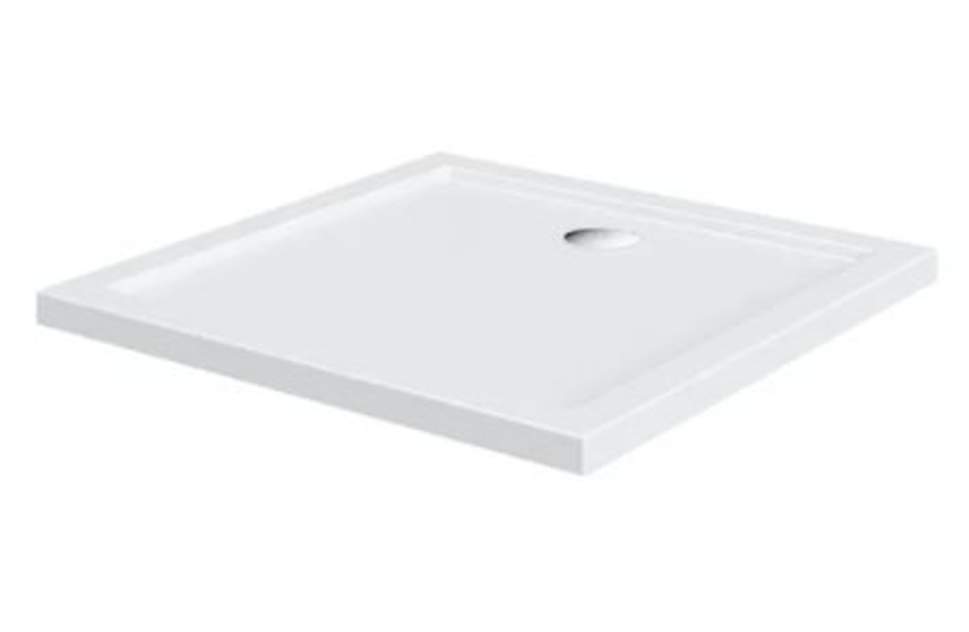 4 Items. 1 X 900 X 900 Slimline Tray (tr03) RRP £119, 1 X Single Ended Square Edge Bath (1800 X 80