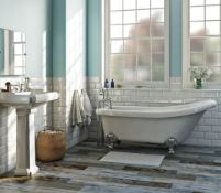 1 X Traditional Freestanding Slipper Bath (1550 X 750) (JL642-1550) RRP £385