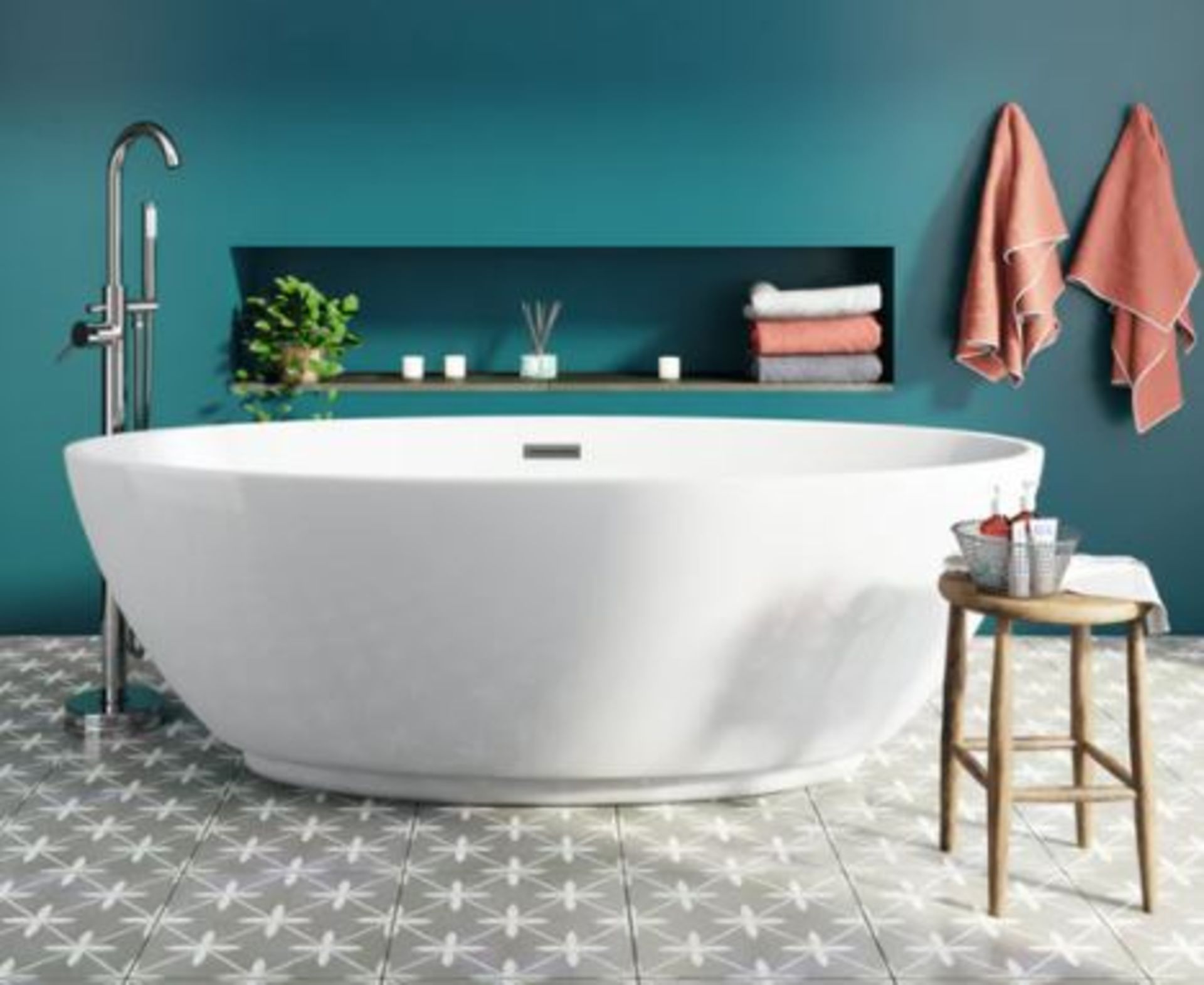 Mode Bathrooms Harrison Free Standing Bath With Waste. 1790X810mm (RBAIF2001)