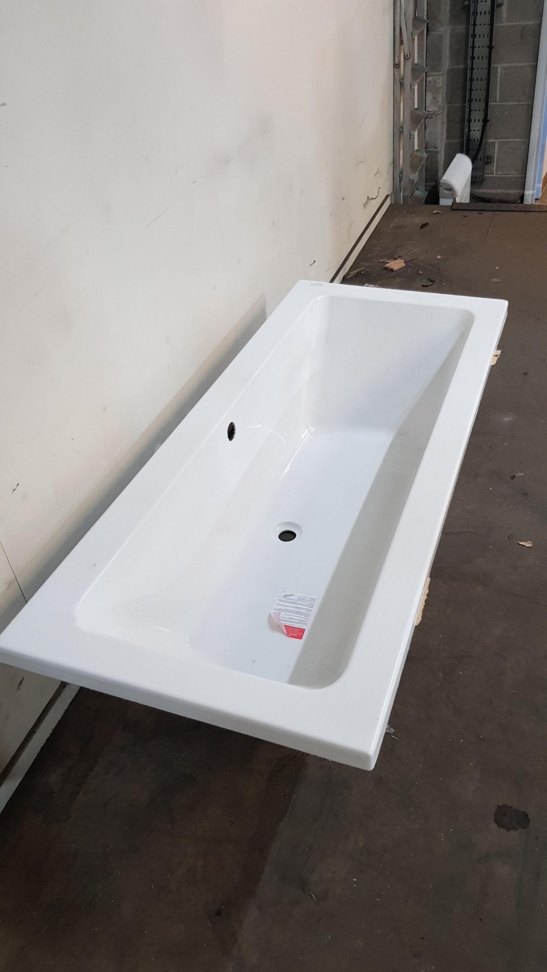 Chelsea 1700x700mm Double Ended Acrylic Bath (CCHE1770D) - Image 2 of 4