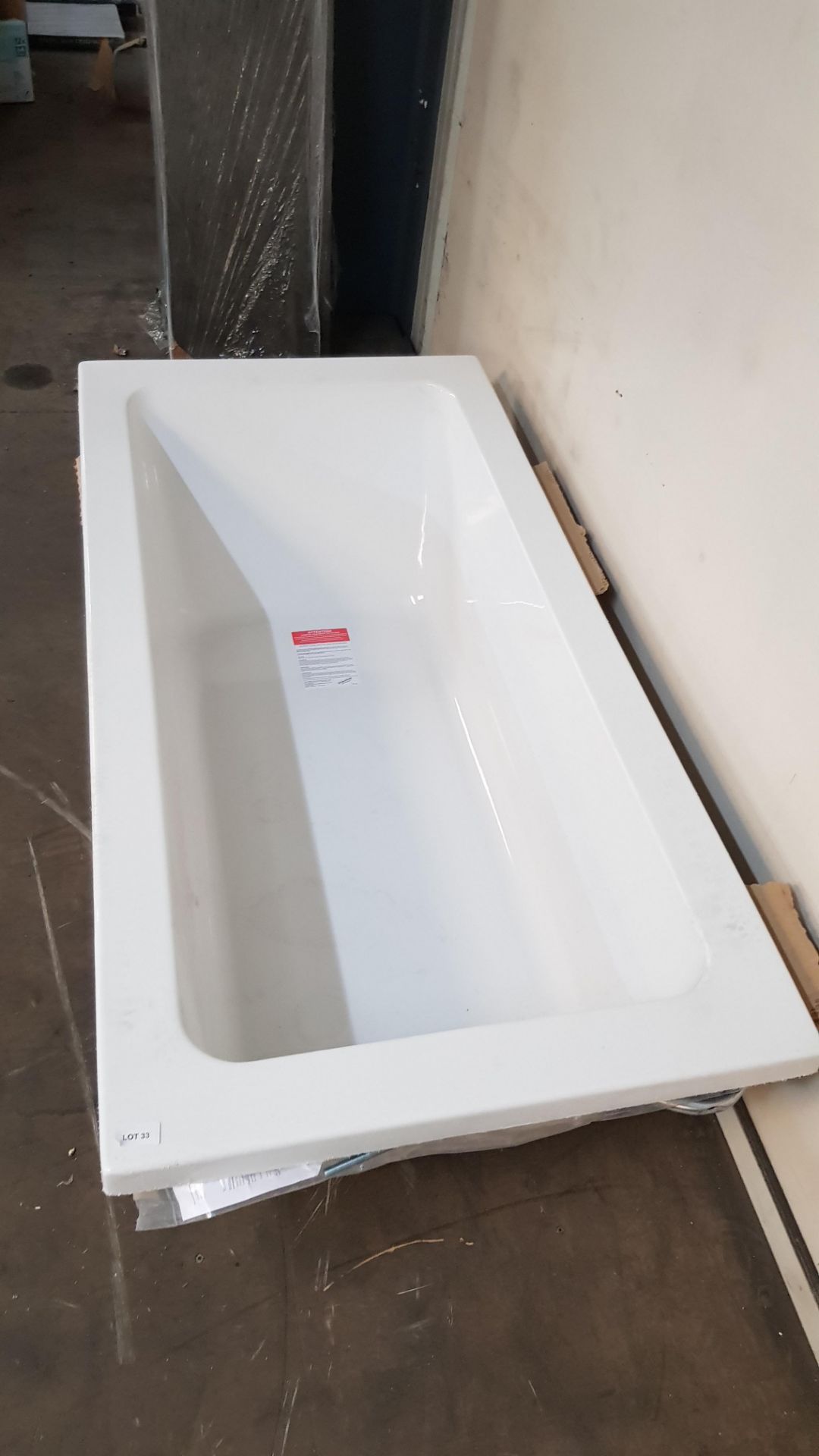 Kensington 1400x700 Single Ended Acrylic Compact Bath (CKEN1470S) - Image 3 of 4