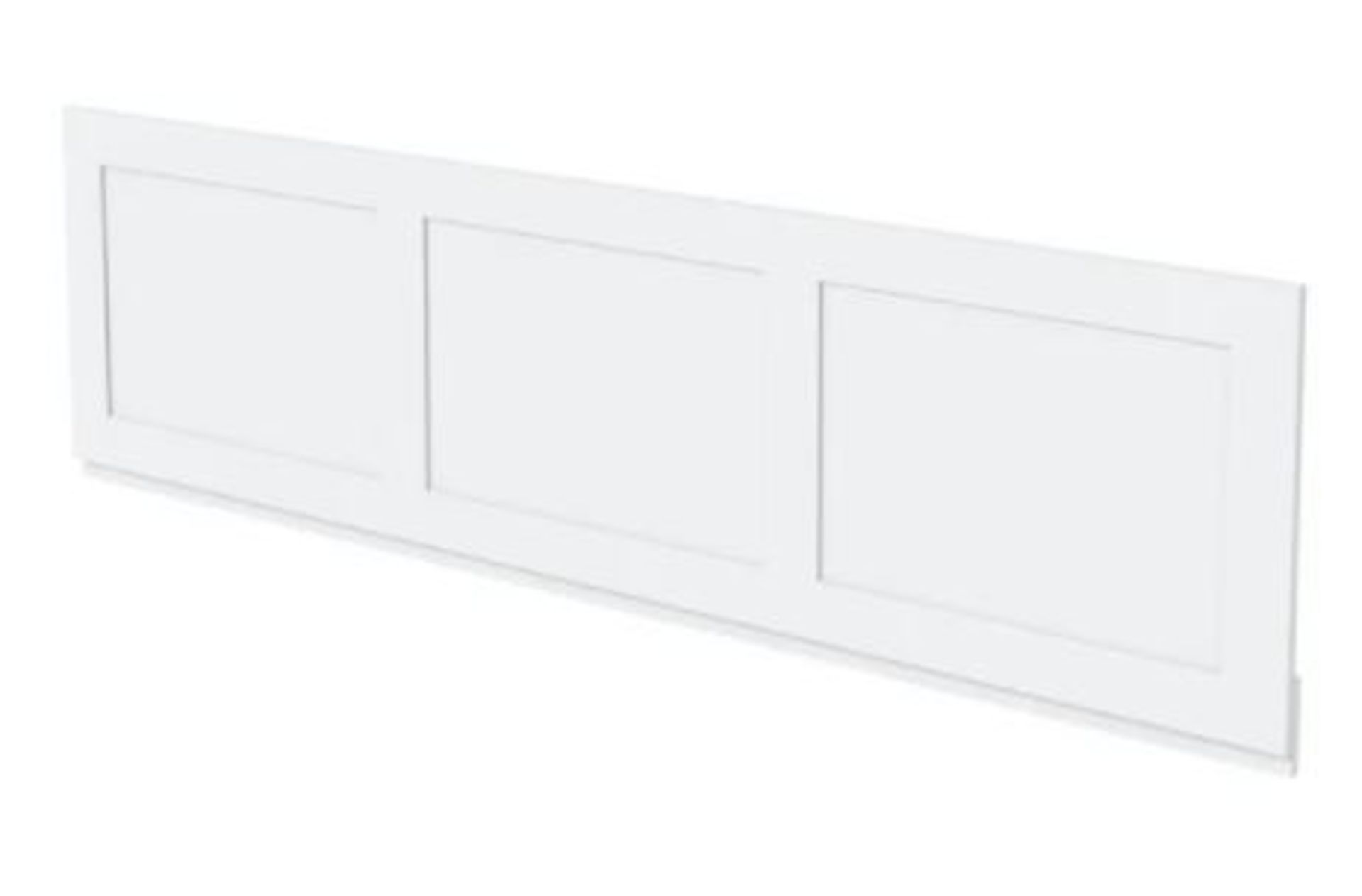 The Bath Co. Camberley Gloss White Wood 1700 Front Bath Panel - Image 3 of 4