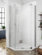 6 Items. 1 X Orchard 6mm Side Panel 760mm (bsp764) RRP £225, 1 X 8mm Wet Room Glass Panel 700mm (n
