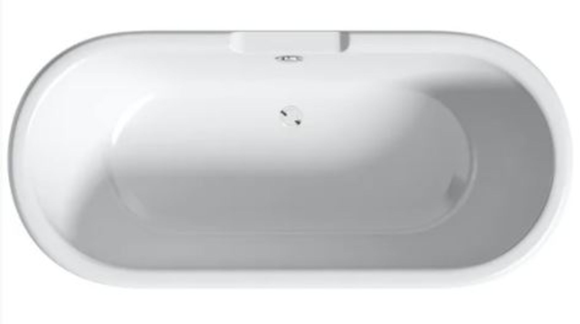 1 X Traditional Double Ended Roll Top Bath 1750 X 800 (jl659-1750) RRP £369 - Image 6 of 9