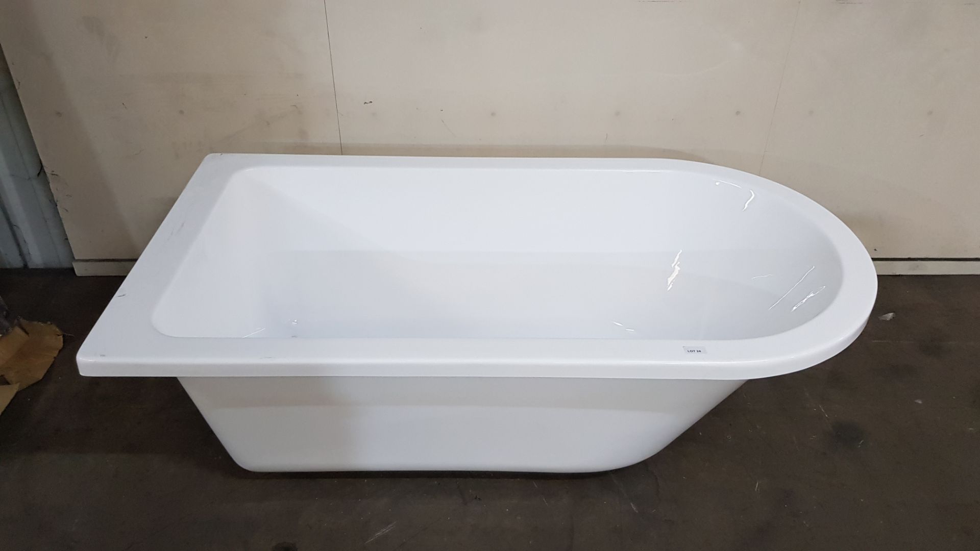 1500x770mm Free Standing Traditional Roll Top Shower bath (OMS-926-1500) - Image 2 of 5