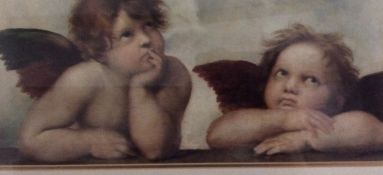 Raphael Cherubs Sistine Madonna Print