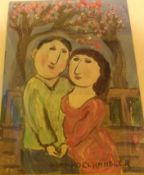 Dora Holtzanndler ""A Loving Couple""