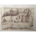 V.M.Claypole Signed Ink Drawing