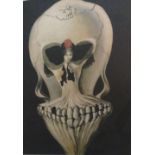 "Ballerina in a Death's Head" by Dali, Print