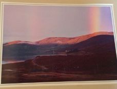 Two superb Scottish prints of highland views by Ian A Hamilton-Smith .