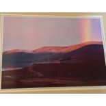 Two superb Scottish prints of highland views by Ian A Hamilton-Smith .