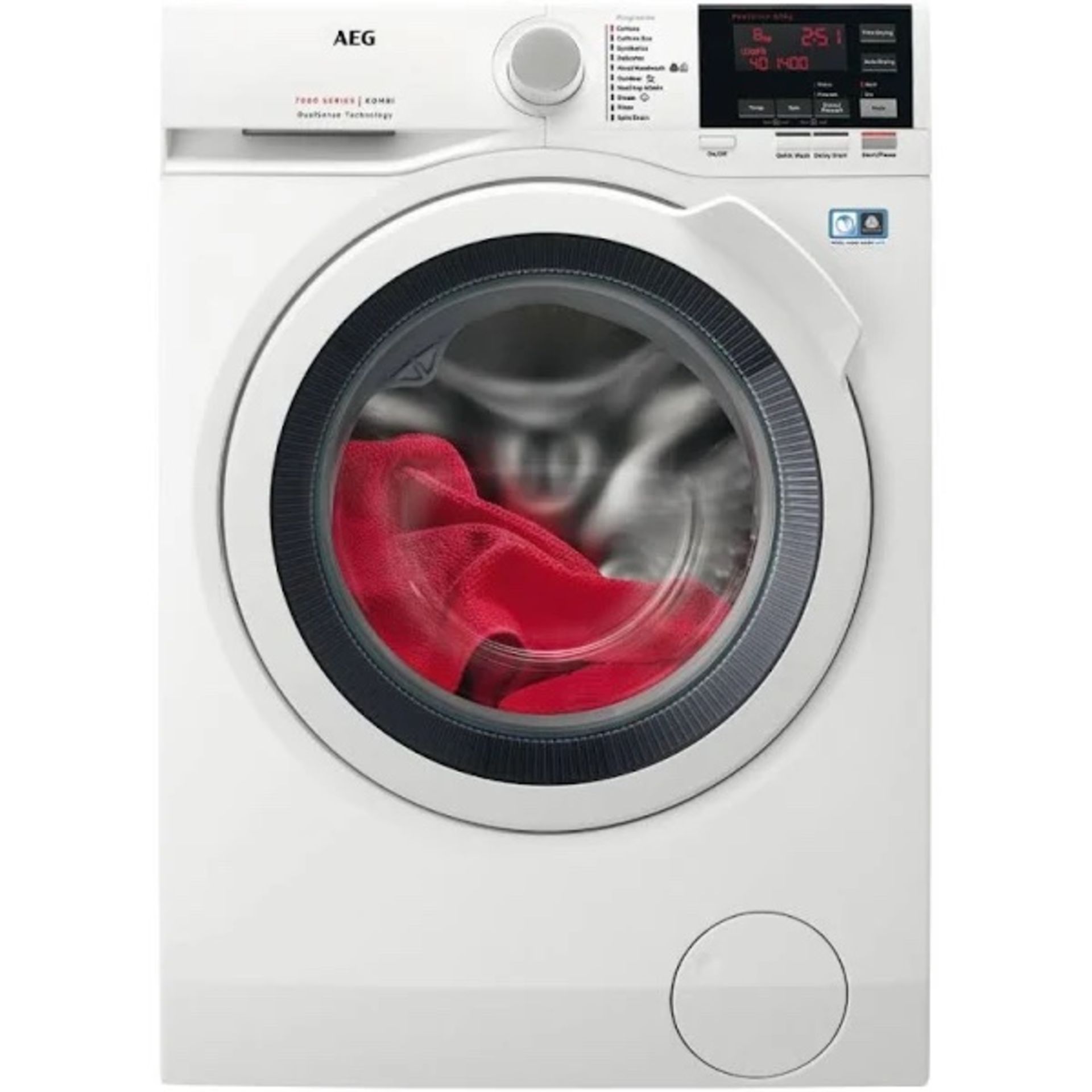 Category - RETURNED WHITE GOODS - AEG L7WEG851R Washer Dryer - T002954363