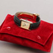Cartier Must de Cartier 3 119572 Ladies Gold Plated Watch
