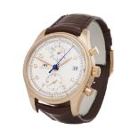 IWC Portuguese Classic IW390402 Men Rose Gold Chronograph Watch