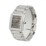 Patek Philippe Twenty-4 4910A Ladies Stainless Steel Diamond Watch