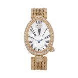 Breguet Reine de Naples 8928BA/51/J20 DD00 Ladies Yellow Gold Diamond Mother of Pearl Watch