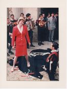 Royalty Princess Of Wales, Princess Diana Official Press Photograph Royal Tour Of Spain Student Mins