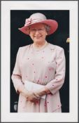 Royalty The Queen on VJ Day August 1995 London