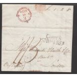 G.B. - Ship Letters - Cowes 1820