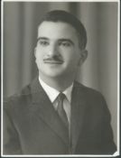 Royalty Fine Original Official Arab Photo Of Crown Prince Hassan Of Jordan Middle East
