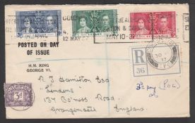 G.B. - Travelling Post Offices / Ceylon 1937