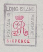 LONG ISLAND 1916 6d ESSAY