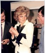 Royalty Original Press Photo Princess Diana Of Wales At The Royal Academy 1985.