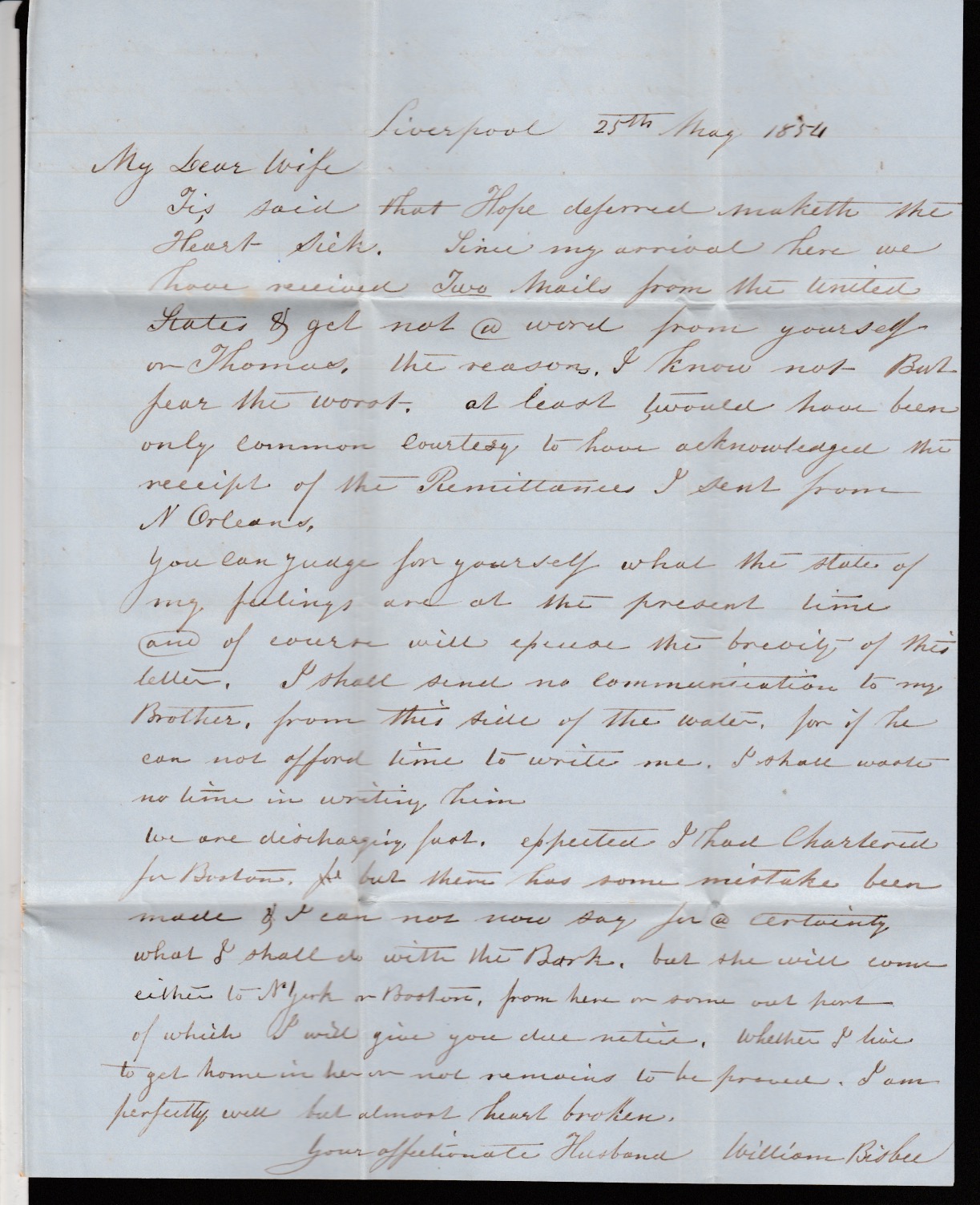 G.B. - Liverpool / Forwarding Agents 1854 - Image 3 of 5