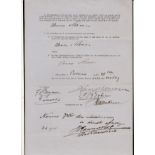 Autograph Signature Transvaal Secretary W. E. Bok Z.A.R. Secretary State 1888