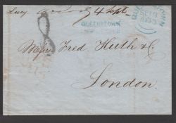 G.B. - Ireland - Ship Letters - Queenstown 1850