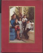 Royalty Jordan King Hussein Queen Muna 1971 New Year Card New Year Card 1971 Signed By King