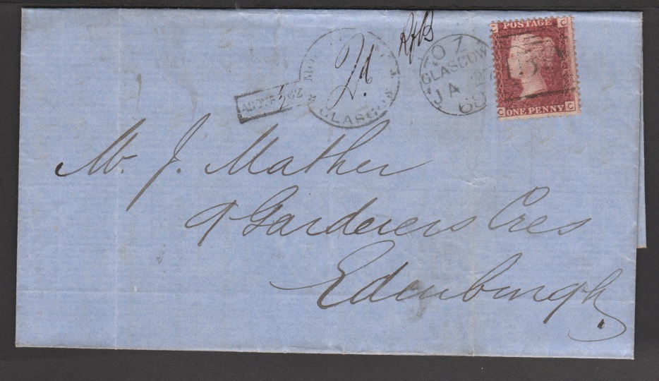 G.B. - Scotland 1868