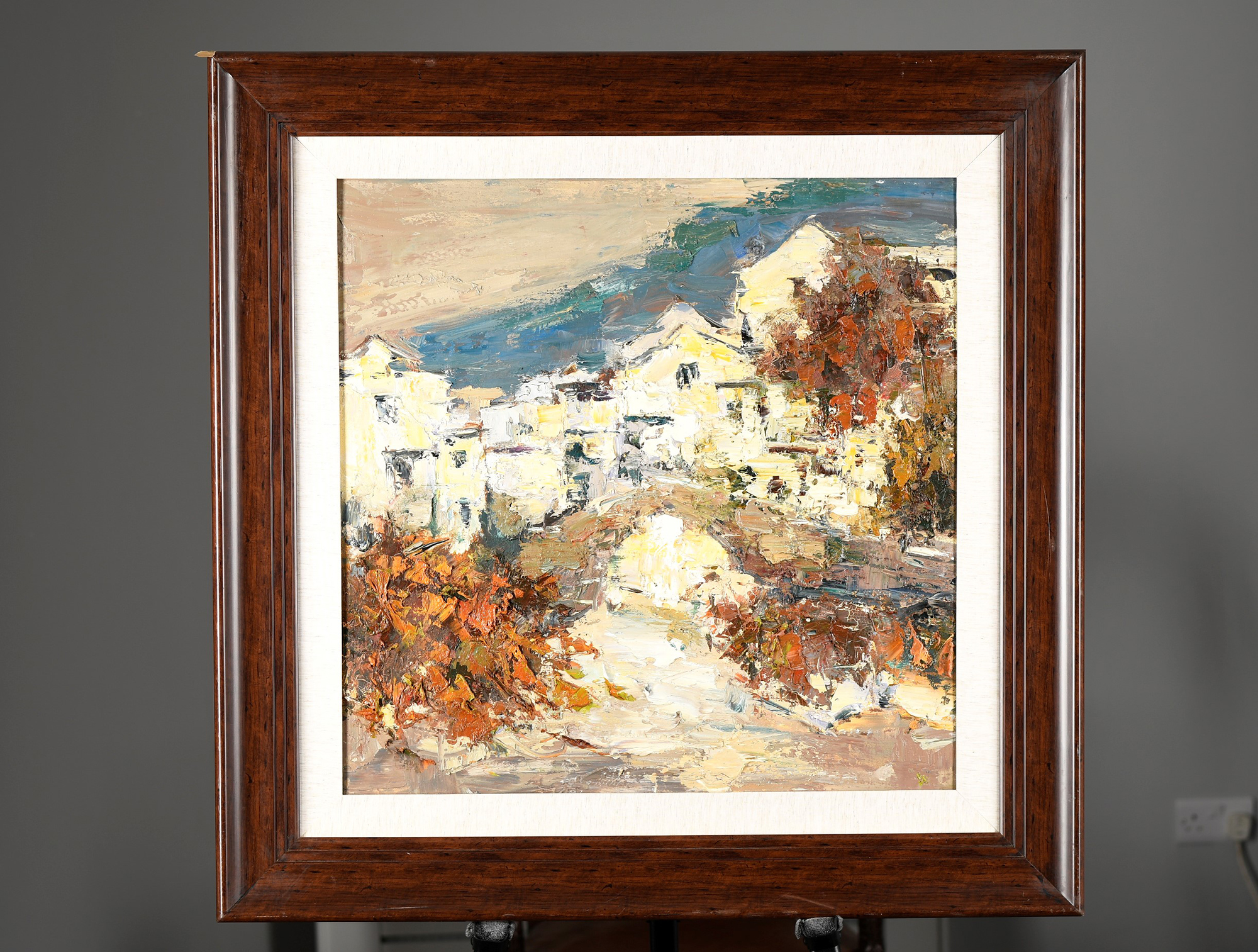 Signed Original Impressionist Oil on Canvas - Image 6 of 10