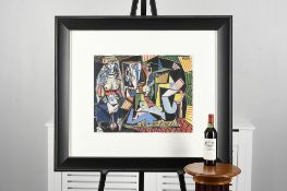 Very Rare Limited Edition on Silk by Pablo Picasso with Certification.