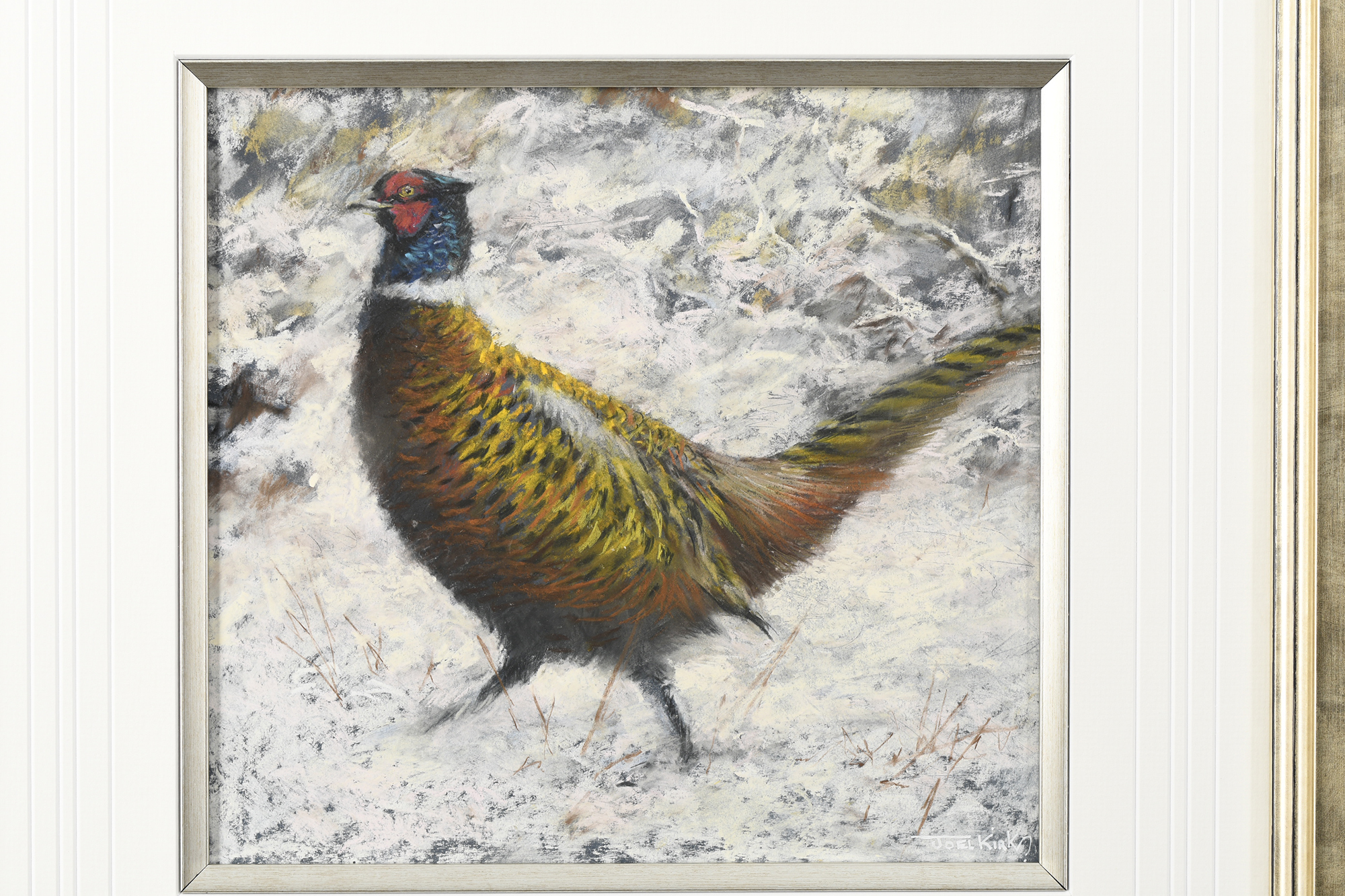 Joel Kirk Original Painting Pheasant Study - Image 2 of 3