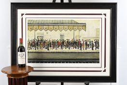 Limited Edition "The Railway Platform" by L.S. Lowry